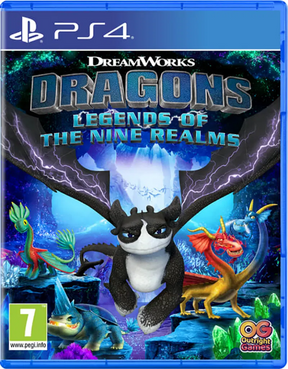 DreamWorks Dragons: Legends of The Nine Realms – PlayStation 4 – spilomslag