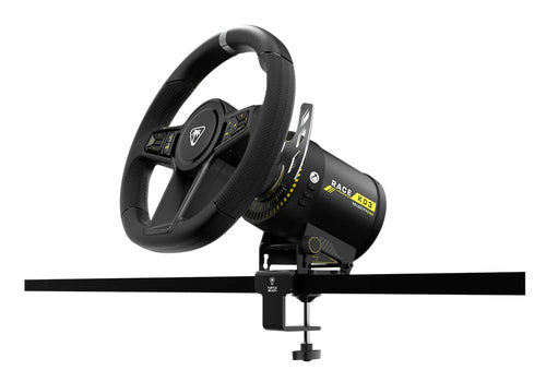 Turtle Beach VelocityOne Race KD3 – Direct Drive-ratsæt – Ratbase monteret med bordklemme, bord medfølger ikke