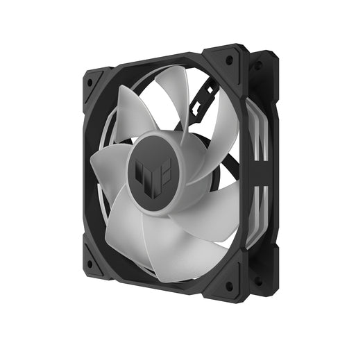 ASUS TUF Gaming TR120 ARGB Reverse – Reverse-blæserens side uden belysning