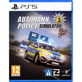 Autobahn Police Simulator 3 – PlayStation 5 – spilomslag