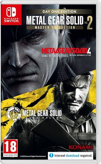 Metal Gear Solid: Master Collection Vol. 2 Day One Edition – Nintendo Switch
