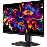 MSI MAG 271QP QD-OLED X28 – 26,5″ gamingskærm, 2560 × 1440, 280 Hz – forside set skråt fra højre