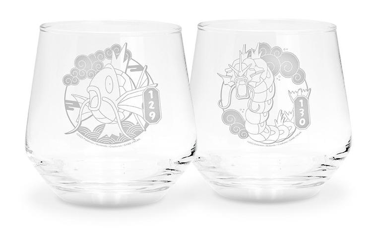 Pokemon 2 Glass Set - Magikarp & Gyarados Europe - 30cl Abysse