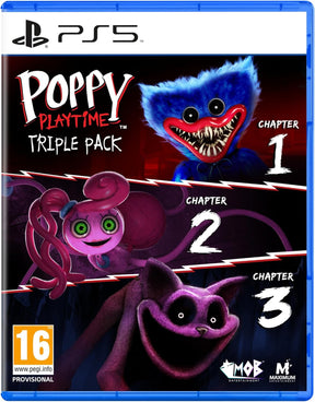 Poppy Playtime Triple Pack – PlayStation 5 – spilomslag