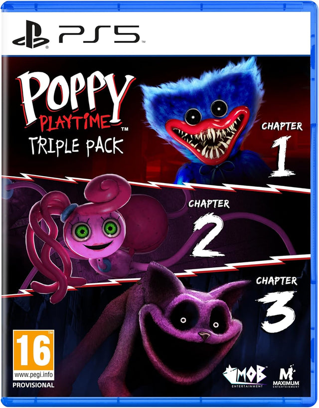 Poppy Playtime Triple Pack – PlayStation 5 – spilomslag