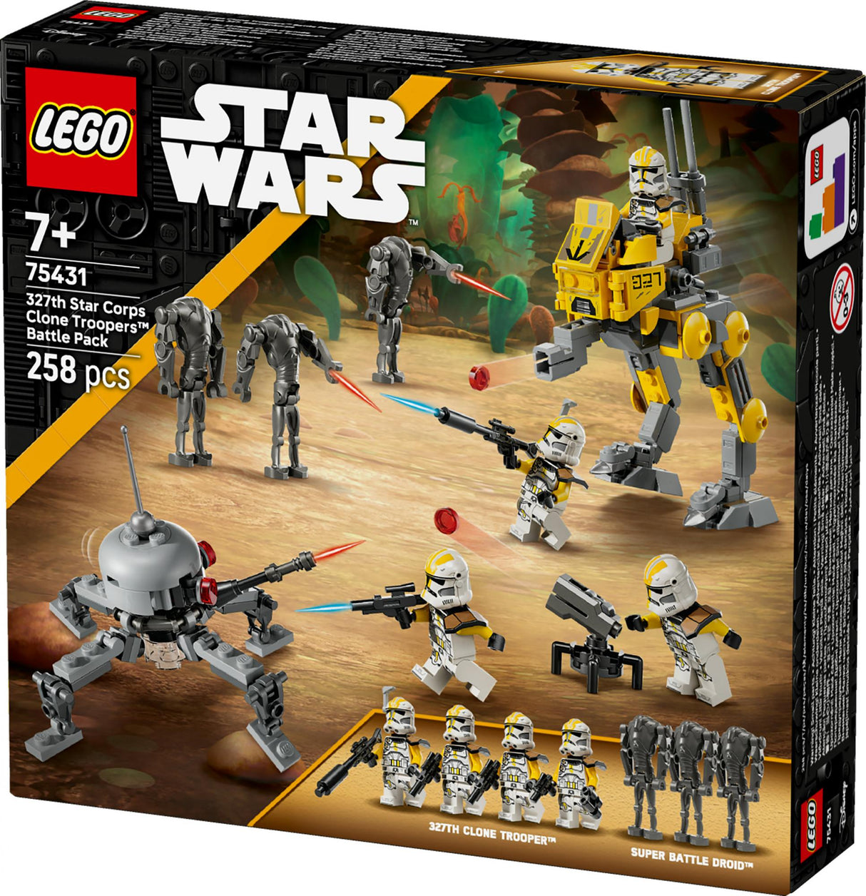 LEGO - Star Wars TM - 327th Star Corps Clone Troopers™ Battle Pack (75431) LEGO