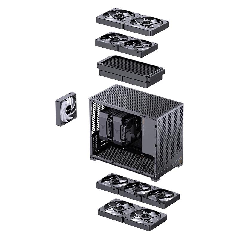 Jonsbo D32 PRO Black PC Case, Mini Case, mATX, Tempered Glass - black Dongguan Sibositong Industrial Co., Ltd. (Jonsbo)