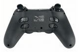 Steelplay MetalTech – rød trådløs controller til PS4 og PC – bagside