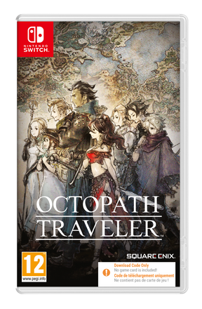 Octopath Traveler (Code in Box) – Nintendo Switch – æske med downloadkode