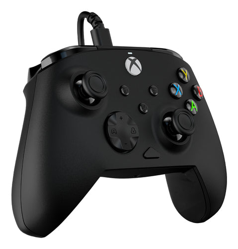Turtle Beach Rematch Core Wired – Xbox/PC-controller, sort – Set skråt fra højre