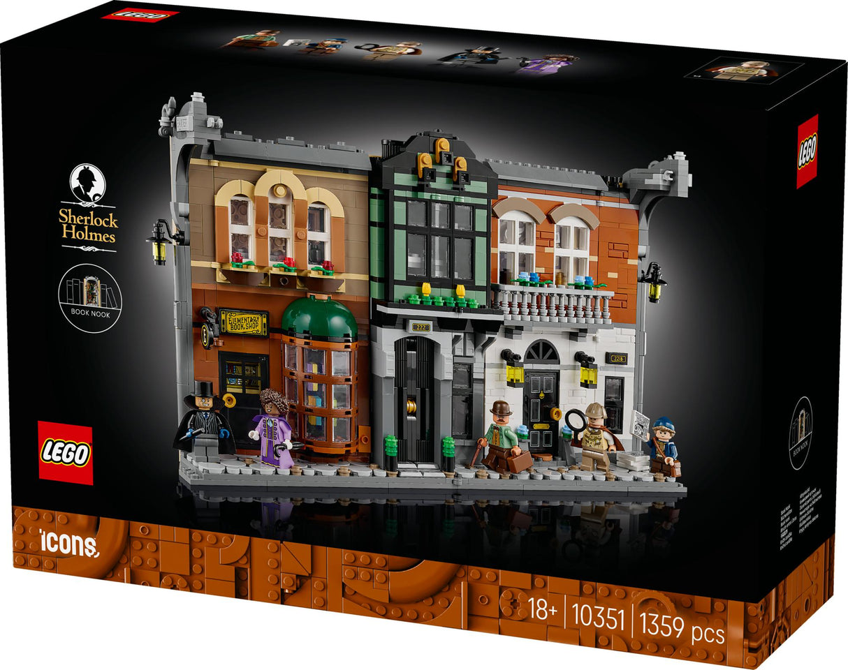 LEGO - Icons - Sherlock Holmes: Book Nook (10351) LEGO