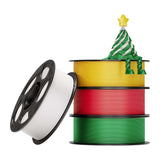 Anycubic Christmas PLA Silk filament – 4 farver, 4 × 1 kg