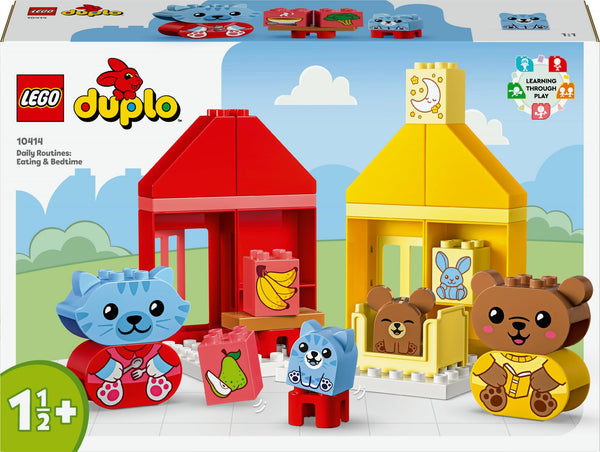LEGO 10414 DUPLO Dagliga rutiner: Måltid och läggdags