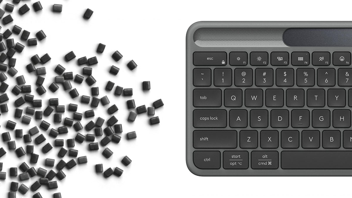 Logitech - Signature Slim Solar+ K980 Keyboard - Graphite (Nordic) Logitech