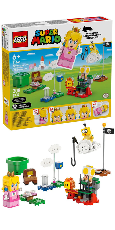 LEGO 71441 Super Mario Adventures with the interactive LEGO Peach