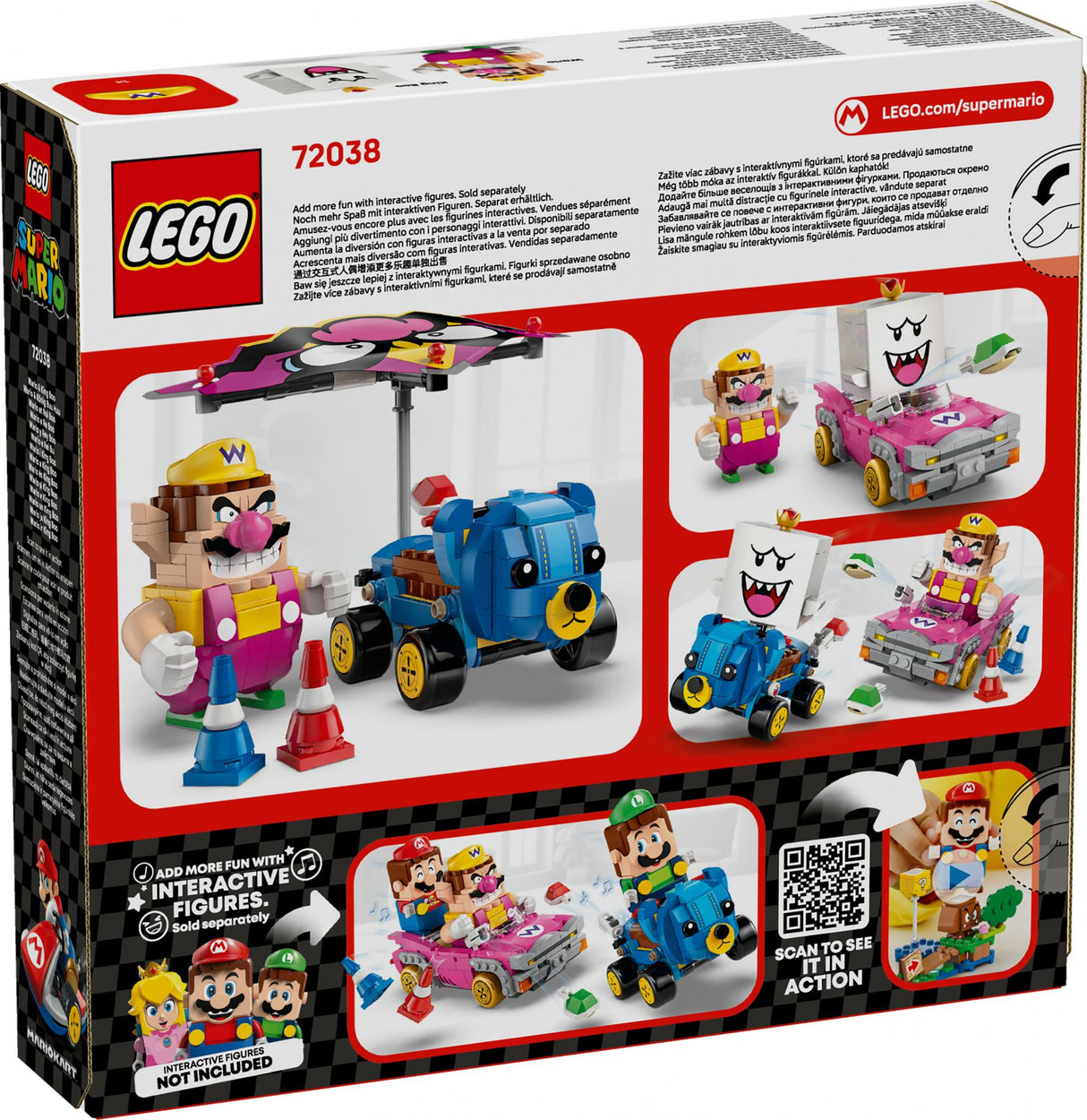 LEGO - Super Mario - Mario Kart™ – Wario & King Boo (72038) LEGO