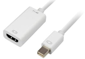 Sharkoon HDMI - Mini DisplayPort Adapter - White - 15cm Sharkoon