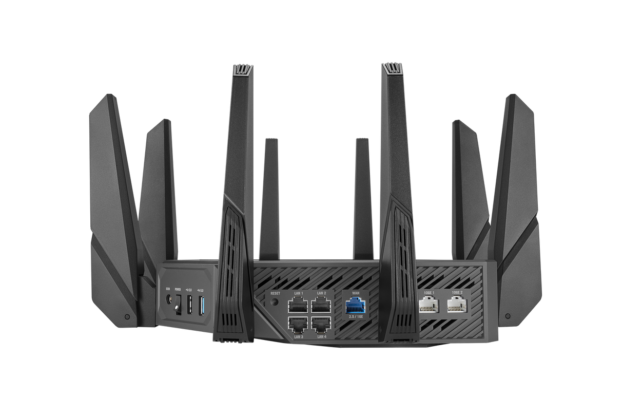 ASUS ROG Rapture GT-AXE16000 (EU+UK) Wifi 6 802.11ax Quad-band Gigabit Gaming Router