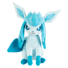 Pokémon Glaceon plysbamse 20 cm set forfra