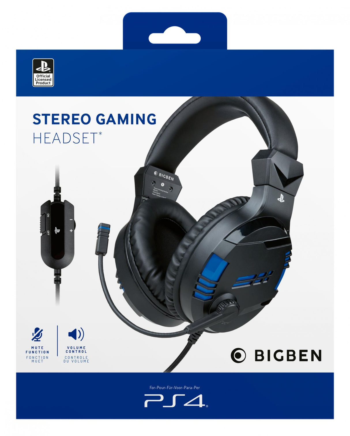 Playstation 4 Gaming Headset Sony licensed V3 Stereo