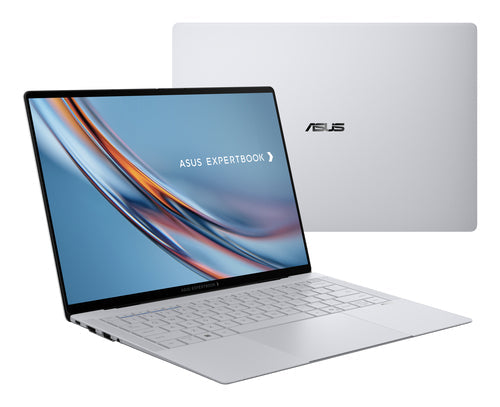 ASUS ExpertBook Ultra B9406CAA-TG0692X – vist i en samlet opsætning; tastaturlayout illustrativt
