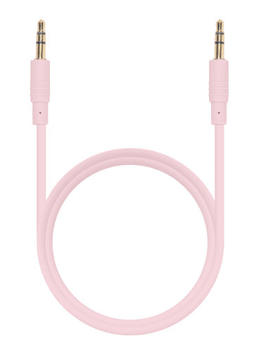 Foldbar on-ear BT headset, 3,5 mm, lyserød streetz