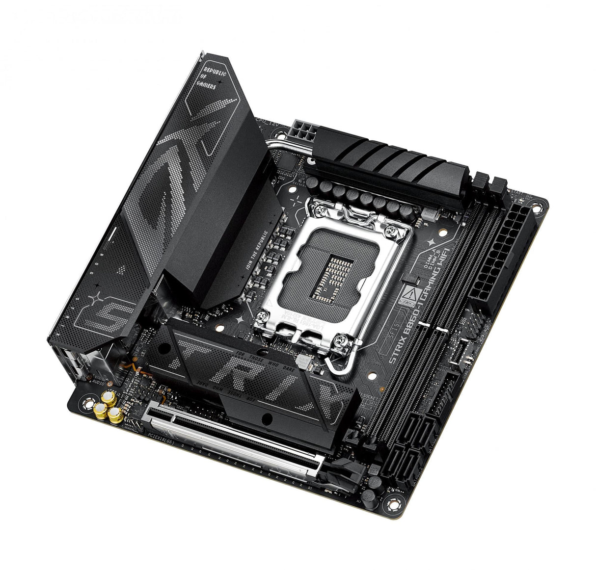 ASUS ROG STRIX B860-I GAMING WIFI (mITX, B860, LGA 1851, DDR5) ASUS