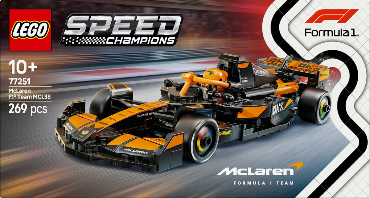 F15916 LEGO 77251 Speed Champions McLaren F1 Team MCL38 Rennauto – Geekd