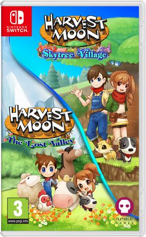 Harvest Moon: The Lost Valley and Skytree Village – Nintendo Switch – spilomslag