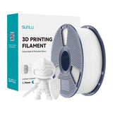 Sunlu PLA+ filament – hvid, 1,75 mm, 1 kg