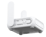 Hvid ASUS RT-BE58 Go rejserouter – underside og ventilationsåbninger