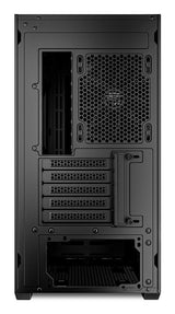 Sharkoon MK4 RGB Strip Black Mesh Front ARGB Strip 2x 120mm Fans USB-C BTF Micro-ATX Gaming PC Case Sharkoon