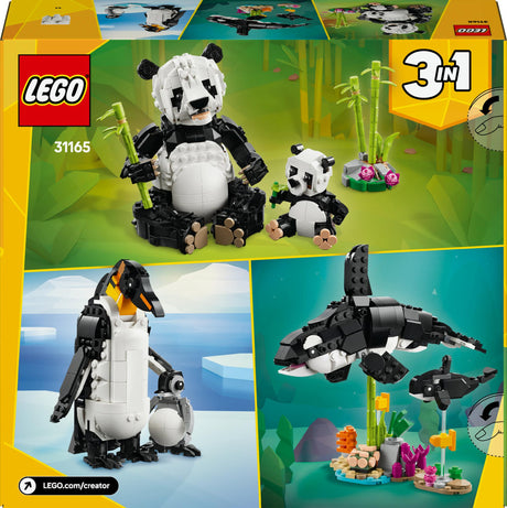 LEGO 31165 Creator 3-in-1 Wild Animals: Panda Family
