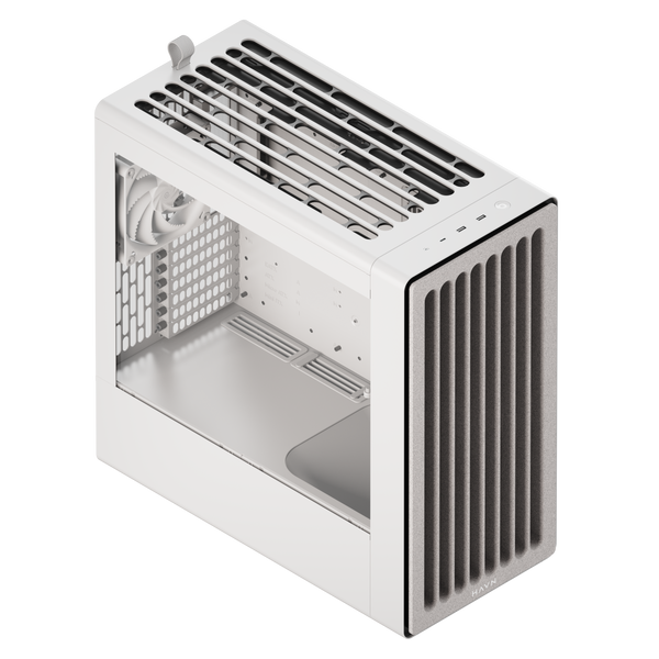HAVN BF 360 – Vitt mid-tower-chassi med högt luftflöde och minimalistisk design