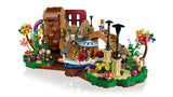 LEGO Ideas 21360 – Willy Wonka og chokoladefabrikken – chokoladefabrikken set skråt forfra
