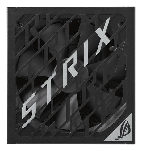 ASUS ROG Strix 850W Platinum – ventilatorgitter med Strix-logo