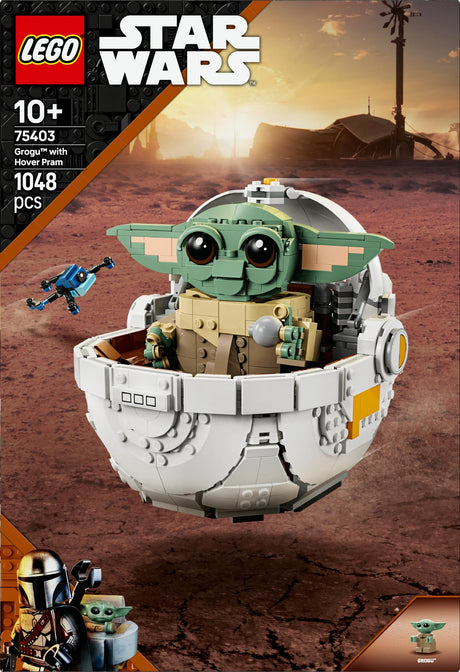 LEGO 75403 Star Wars Grogu in his repulsor cradle