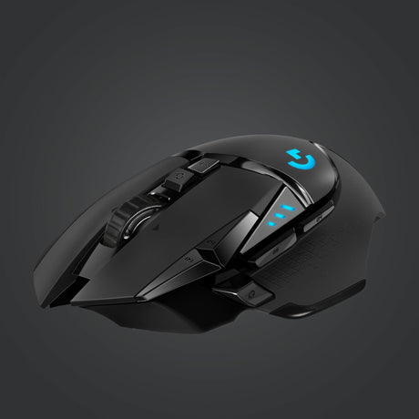 Logitech G502 Lightspeed Wireless - Gaming Mus - Sort Logitech