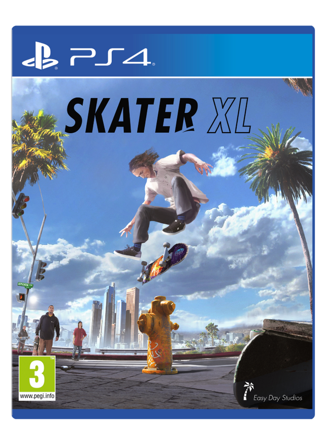 Skater XL – PlayStation 4 – spilomslag