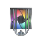 Montech NX400 ARGB, single tower, 4 HP CPU Cooler, Black Telon Technology Co Ltd (Montech)