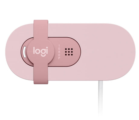 Logitech - Brio 100 Full HD Webcam - Rose