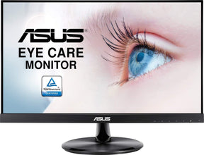 ASUS VA229QSB – sort skærm set forfra