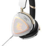 ASUS ROG Delta II-KJP trådløst gaming-headset – set skråt forfra (vinkel 2)