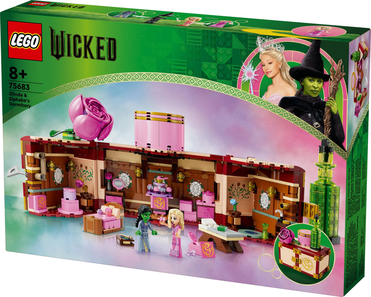 LEGO 75683 Wicked Glinda and Elphaba's Dormitory, construction toy LEGO