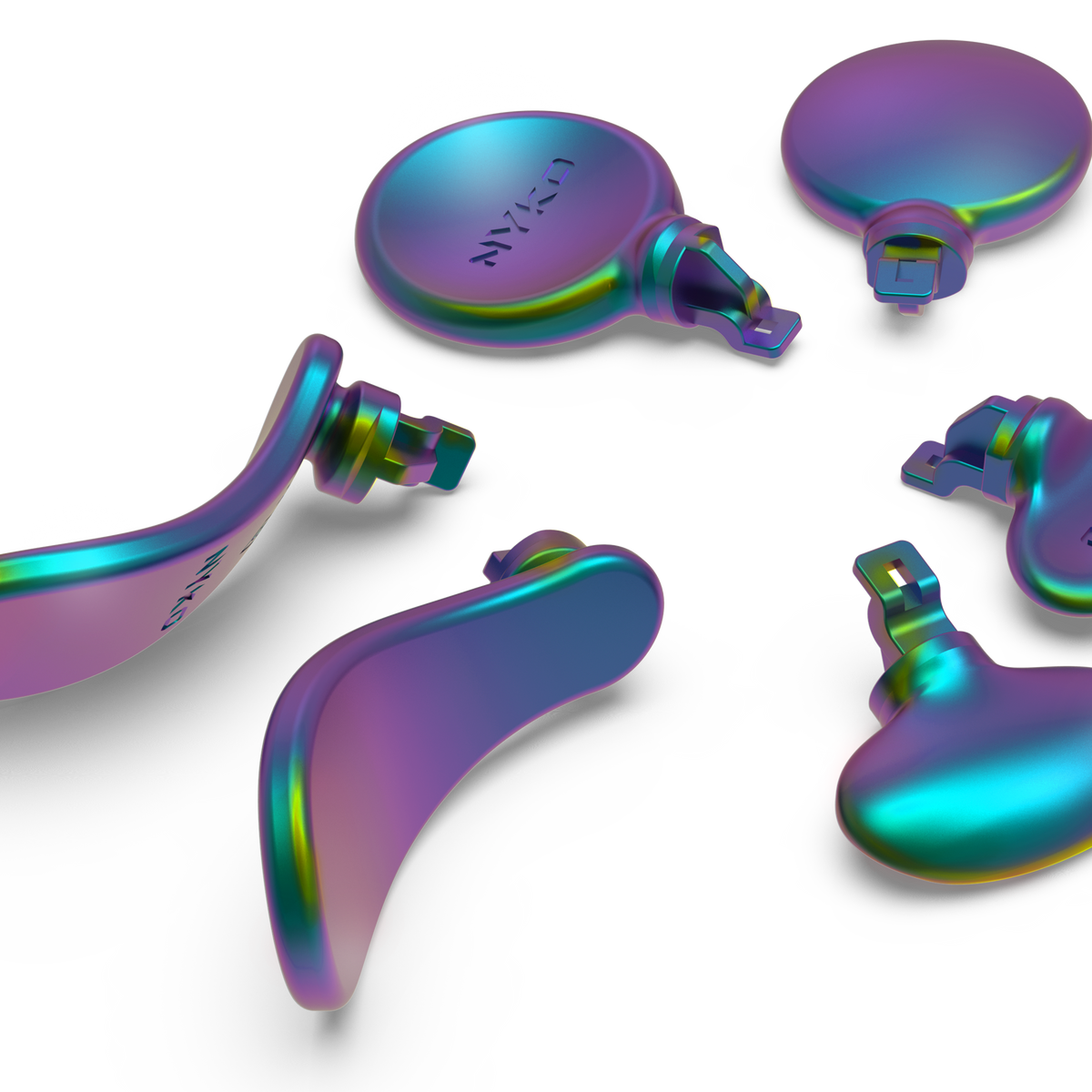 Nyko Edge Paddles – Rainbow – Geekd