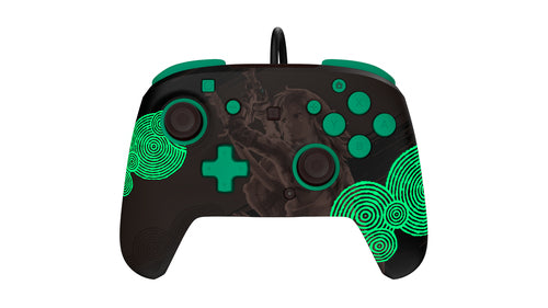 Turtle Beach Rematch Wired Zelda – Switch-controller – Illustration af selvlysende motiv