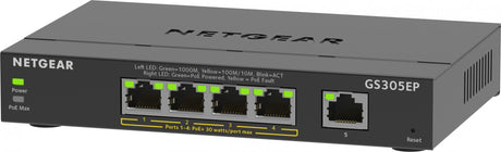 Netgear 5PT GE PLUS SWCH W/ POE+ Netgear International Limited