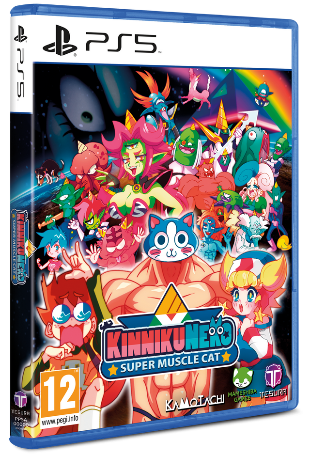 KinnikuNeko: Super Muscle Cat – PlayStation 5 – spilcover