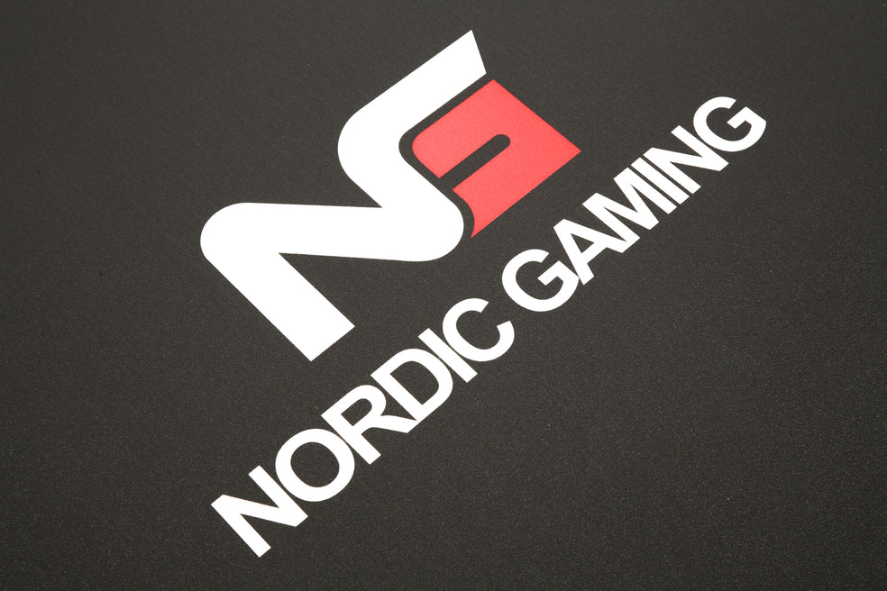 Nordic Gaming Guardian Stolemåtte Sort/Rød