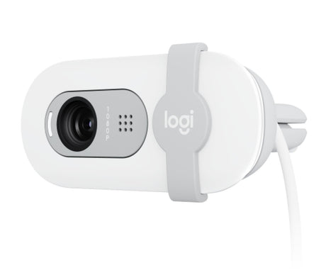 Logitech - Brio 100 Full HD Webcam - Off White